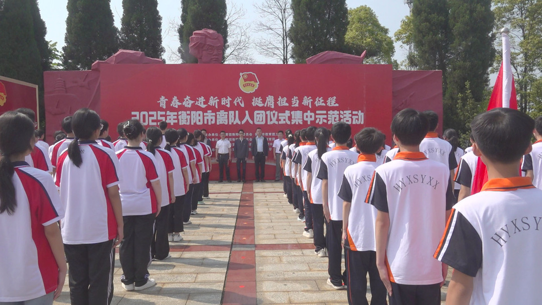 团市委2025年离队入团仪式在我县举行 激励青年逐梦前行