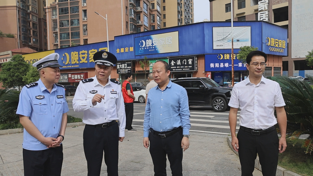 孫浩督導(dǎo)“五一”假期道路交通安全工作丨全力以赴保暢通，護(hù)航群眾平安出行