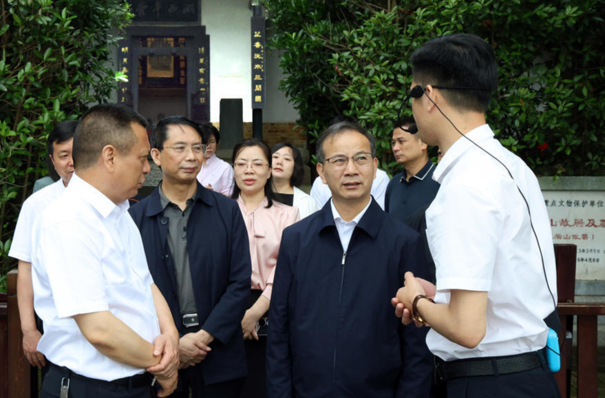 吳曙光來我縣調(diào)研文旅融合發(fā)展和政協(xié)工作：以實(shí)干實(shí)績的政協(xié)履職闡釋“船山思想”時代價值
