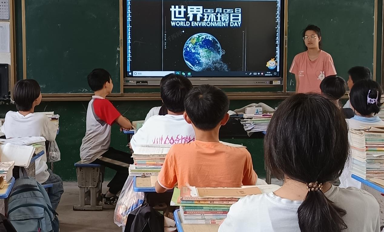 衡阳县九峰学校：践行绿色理念  共建美丽家园