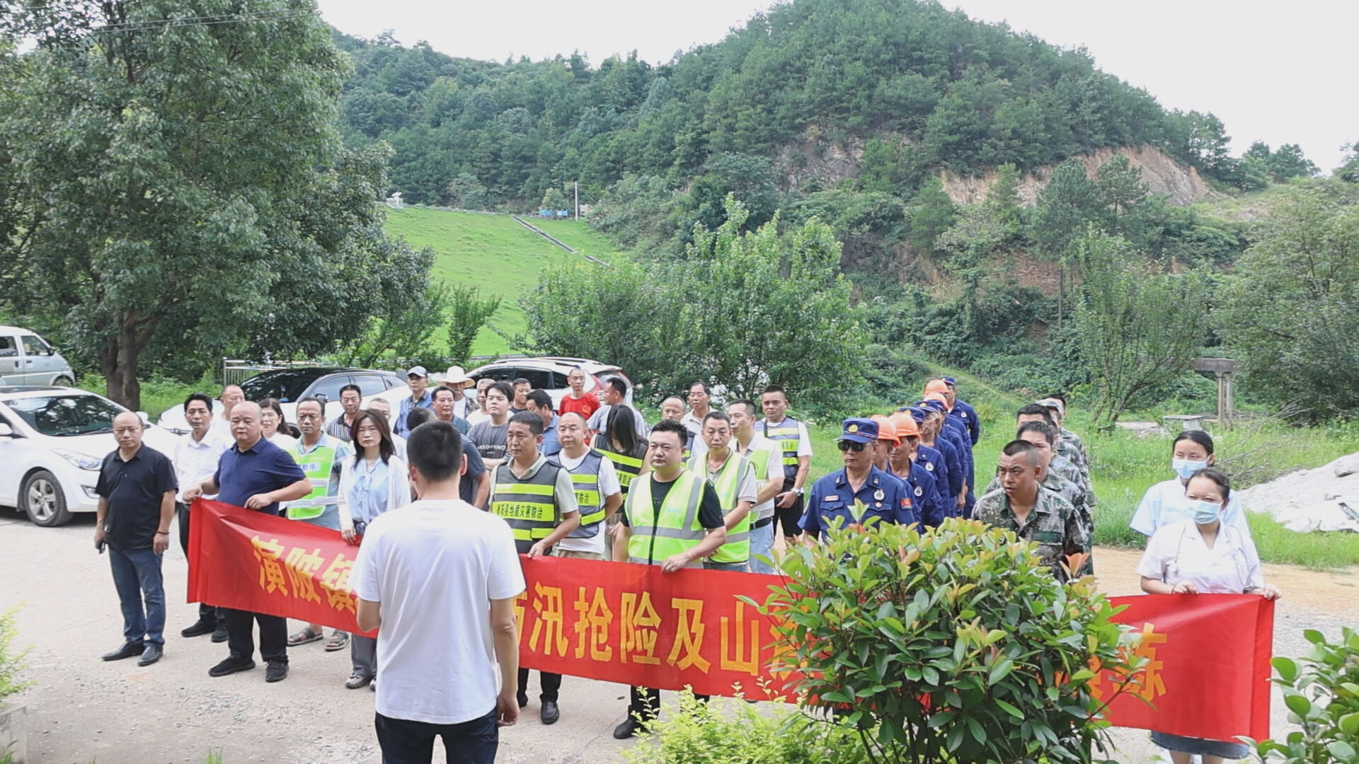 演陂鎮(zhèn)：實(shí)戰(zhàn)演練 筑牢山洪地質(zhì)災(zāi)害防御安全屏障