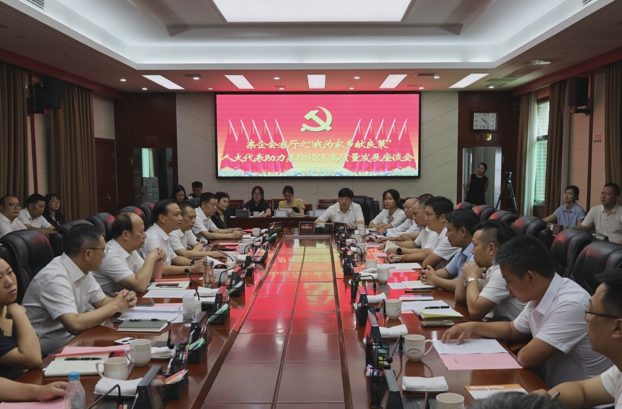 親企會客廳之“我為家鄉(xiāng)獻(xiàn)良策” | 我縣召開人大代表助力蒸陽經(jīng)濟(jì)高質(zhì)量發(fā)展座談會 孫浩：以鄉(xiāng)心為筆 鄉(xiāng)情為墨 共譜中國式現(xiàn)代化衡陽縣篇章