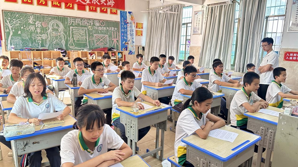 衡阳县江山学校：爱粮节粮 蔚然成风