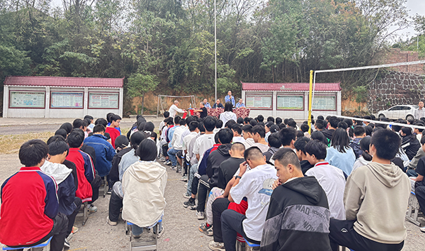 衡阳县石市中学：警校携手筑防线 安全种子播心田