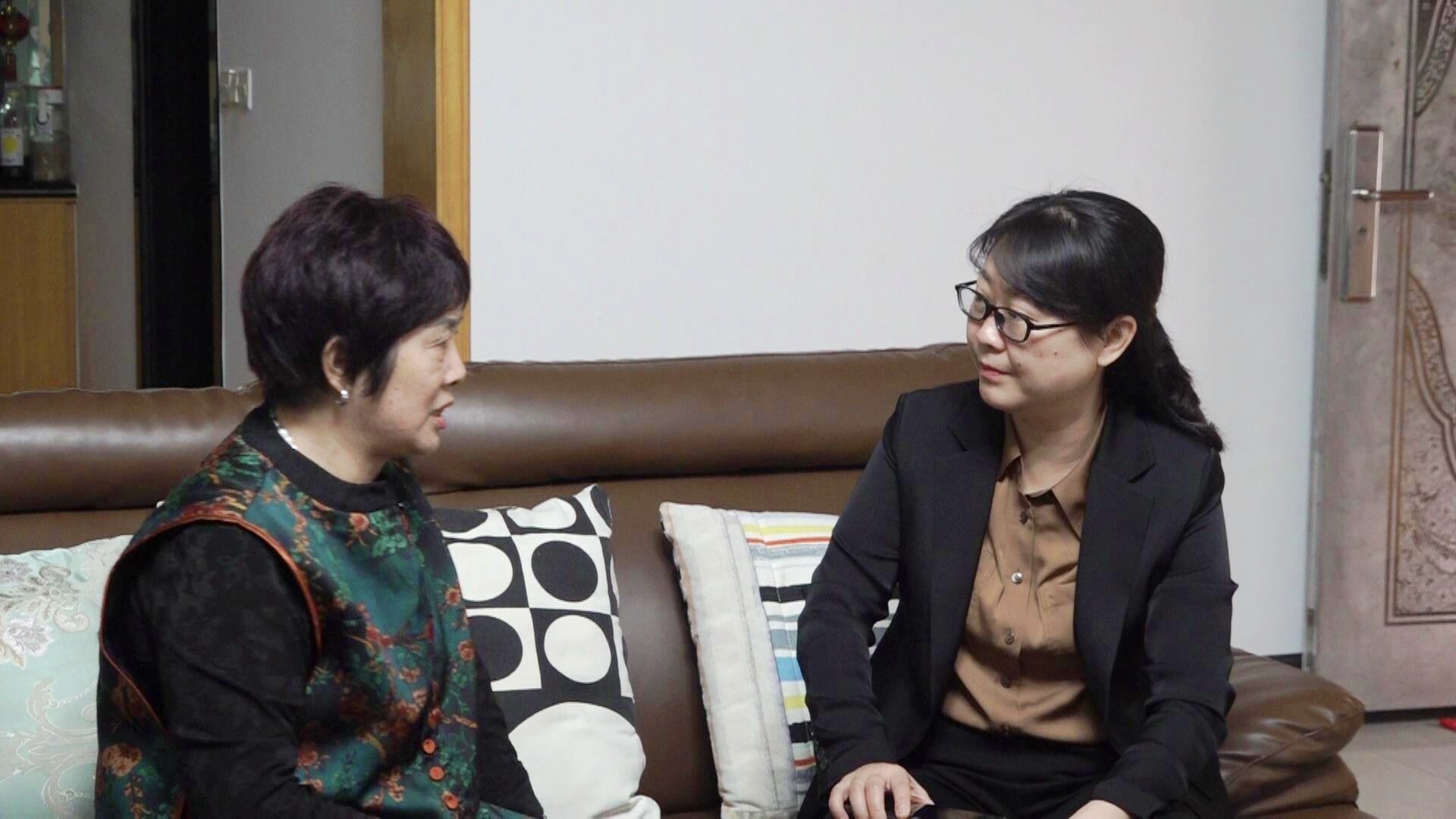 刘洋走访慰问离退休老干部