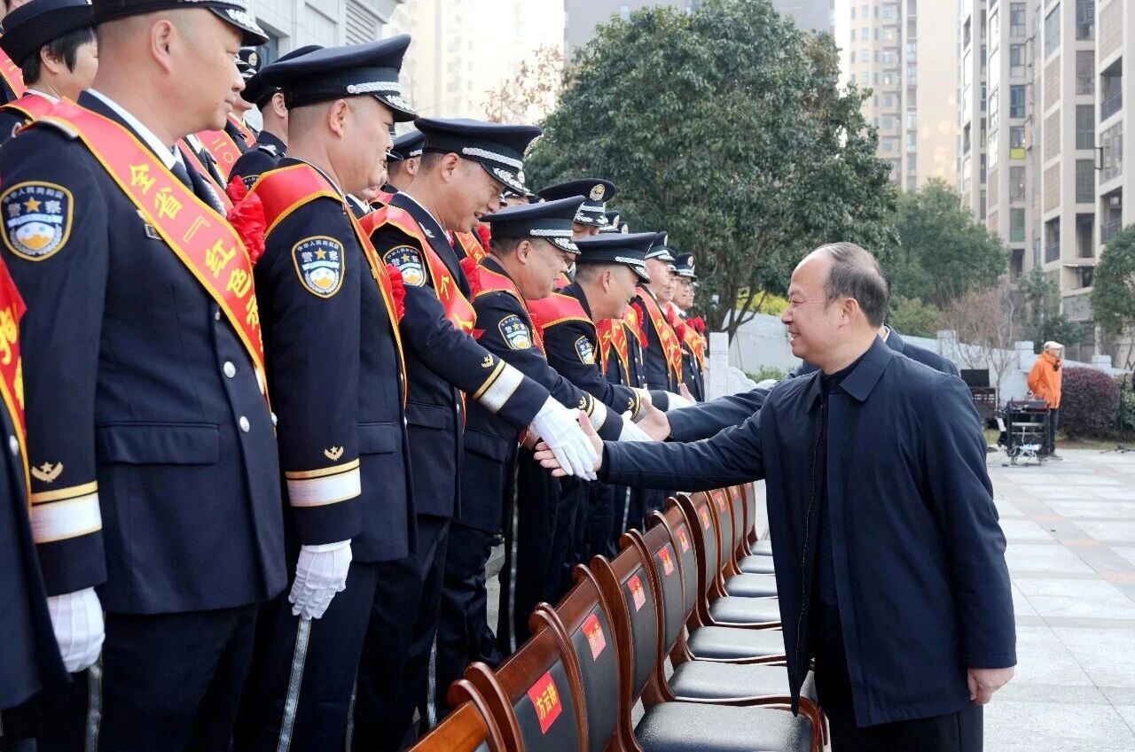 衡阳县公安局举行中国人民警察节庆祝活动 孙浩出席并讲话 杨峰出席