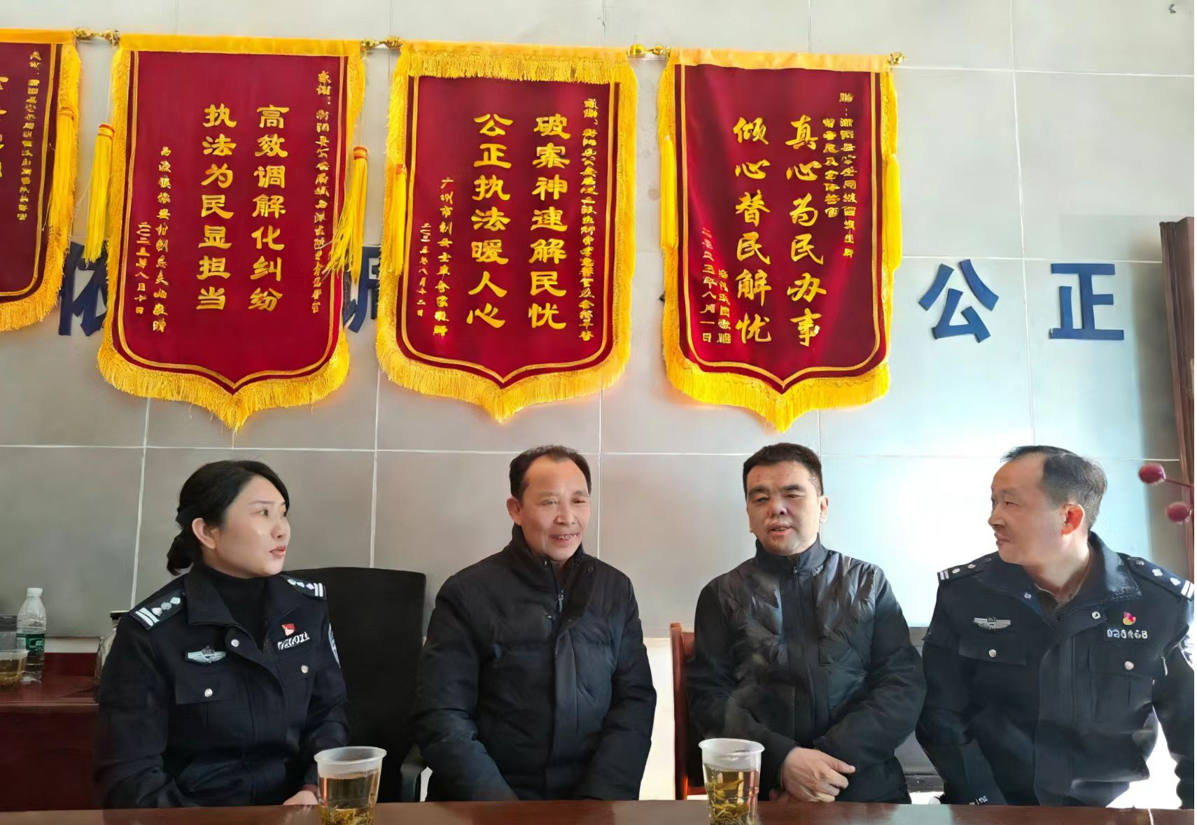 警察节前夕送温暖！衡阳县退役军人事务局走访慰问一线退役军人警察