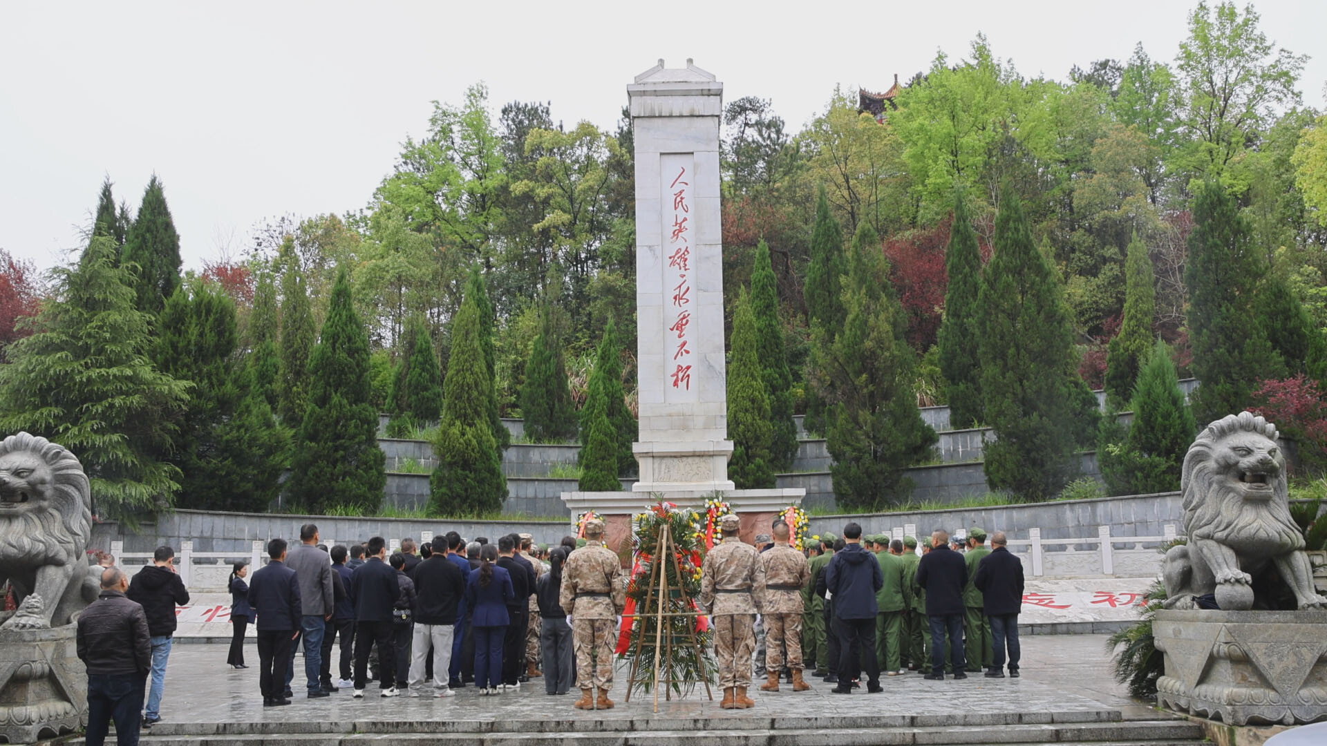 县退役军人事务局：清明祭英烈 赓续红色魂