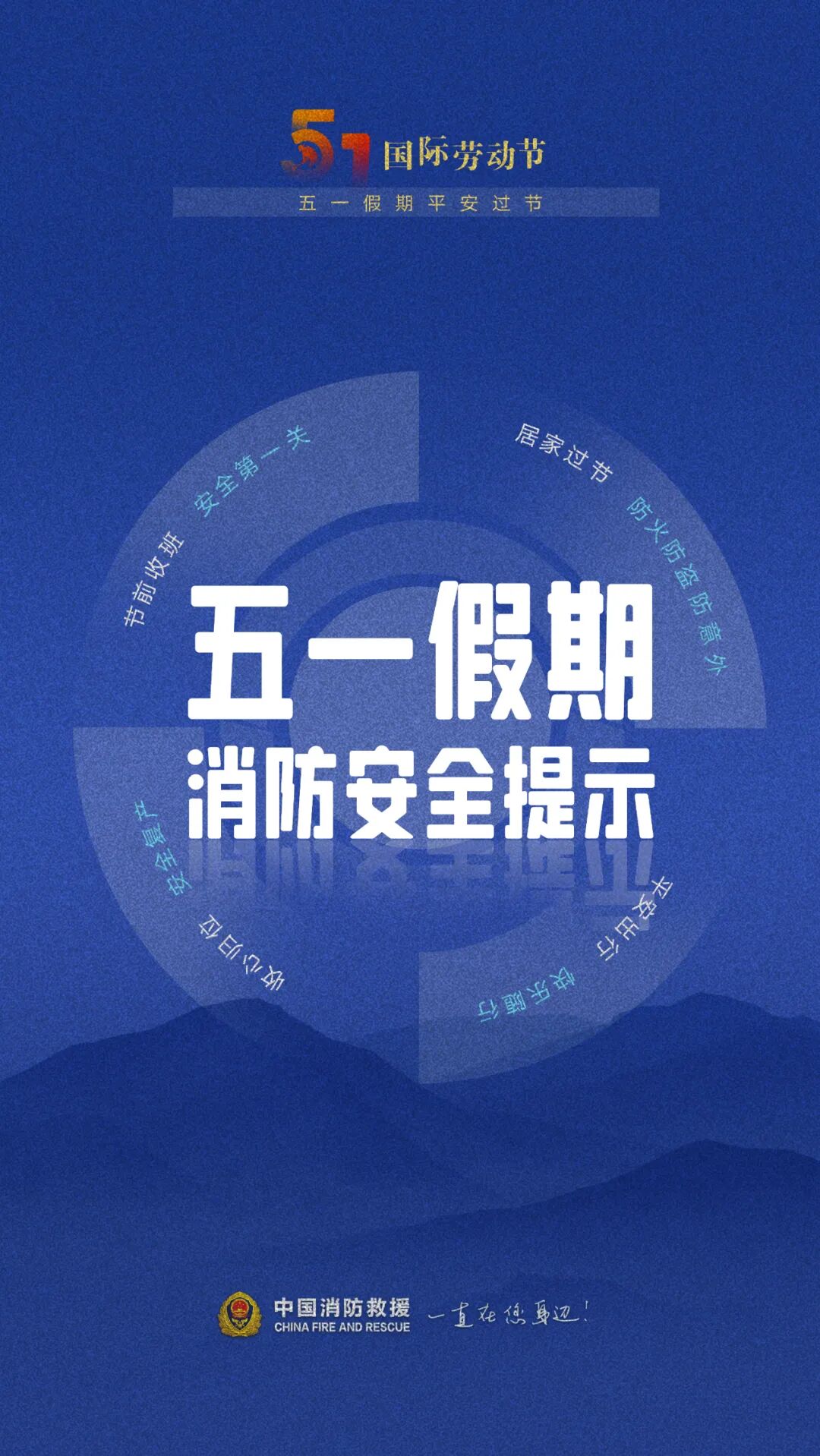 五一假期消防安全提示