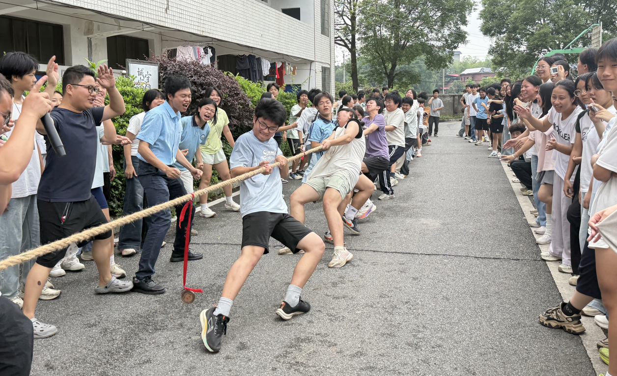 衡阳县金兰中学：为中考解压 逐人生赛场