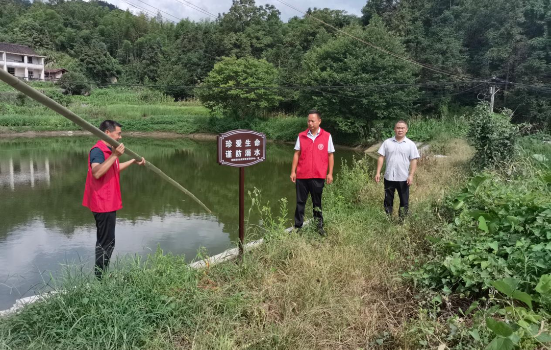 宣传车、巡查队、家访路 溪江乡暑期防溺水有三道硬招