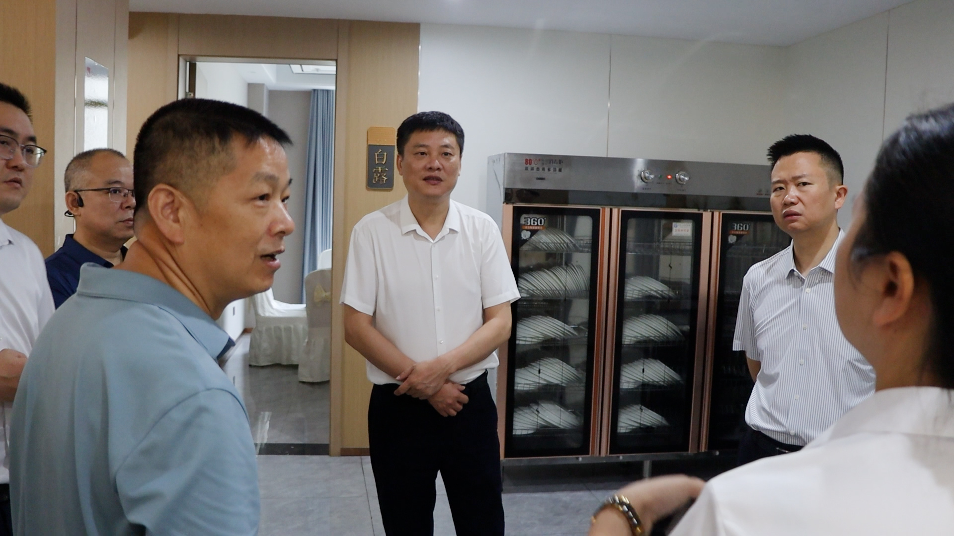 王志运督导检查县第十四次党代会筹备工作