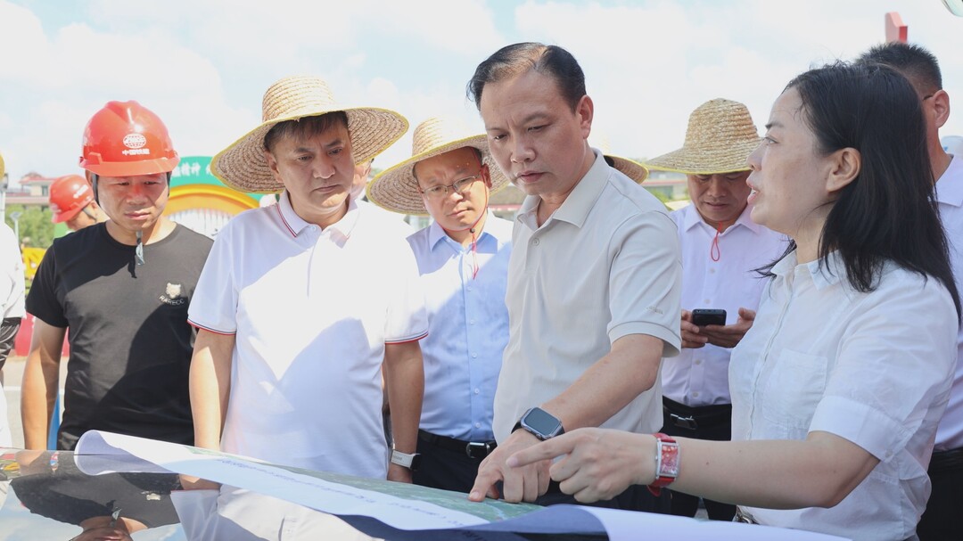 杨峰调研衡阳县公共实训基地及其配套项目建设