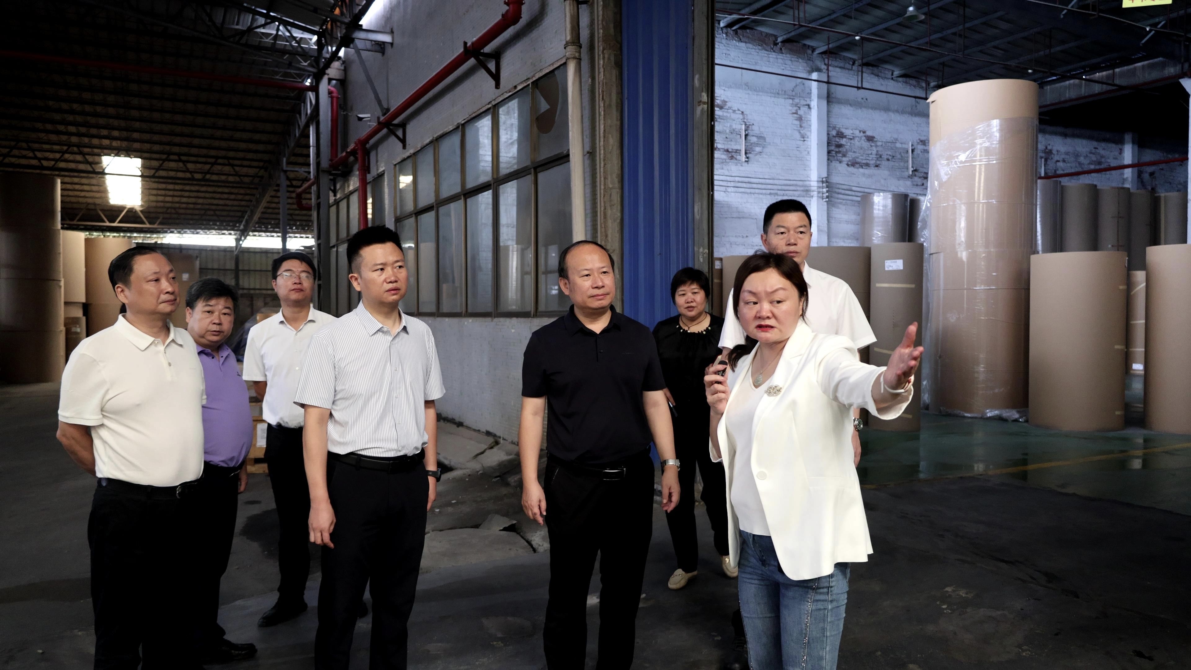 孙浩赴西渡高新区开展“企业服务年”行动专题调研
